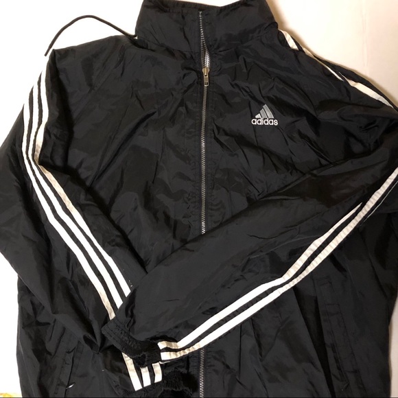 vintage adidas windbreaker mens